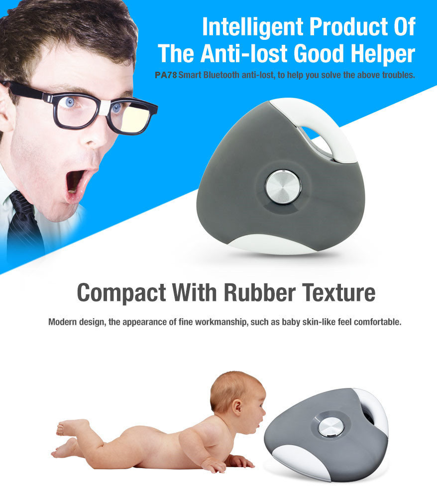 Bluetooth anti-lost alarm key finder alarm Mobile phone purse anti theft alarm button