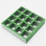 Light Weight Molded 40x40mm Fiberglass Grating Panels