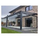 Polygon Roof Molding Four Season Solarium Glass House Made of Aluminum Alloy