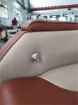 Classic Tourist Bus Seats Three Point Seat Belt Easy Installation Ergonomic