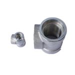 Round SS304 Pipe Fitting Tees ASME B16.5 WP321 Equal Cross Tee