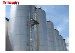 China Large Capacity Dairy Processing Machine Outdoor Milk Storage Tank 20000~200000L factory