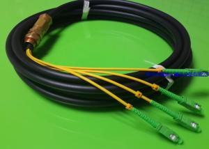 China SC/APC Connector 4 Cores 1310nm 5.0m fiber optic Pigtails factory