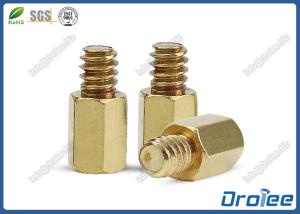 China CNC Precision Parts Brass Male-Female Screw Hex Standoff factory