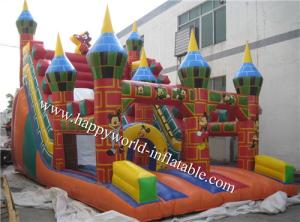 China giant inflatable slide , inflatable slip n slide , inflatable dry slide factory