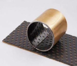 China Yellow White Composite Bushing , 500*505*150 Oilless Bearing Dust Resistant factory