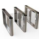 Bidirectional SUS304 Wheelchair Lane Turnstile Swing Gate