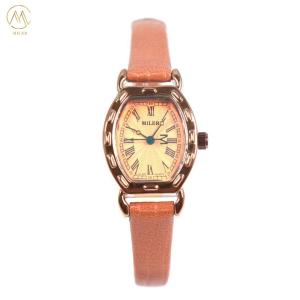 China Modern Leather Strap Quartz Watch with 30M Water Resistance factory