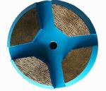 3 Inch Concrete Diamond Floor Pads Metal Bond Diamond Grinding Disc For Terrco