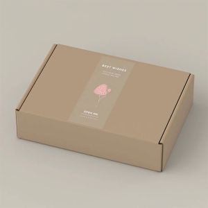 Transparent Rectangular Sealing Stickers"OPEN ME" & "THANK YOU" Custom Adhesive