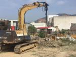 6-8t Excavator Backhoe Hydraulic Earth Auger Drill With S5 Auger