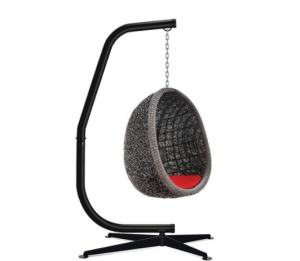 China Holiday Camping Canvas Swing Chair Hanging Chair Carbon Steel Outdoor Leisure Hammock Chair factory
