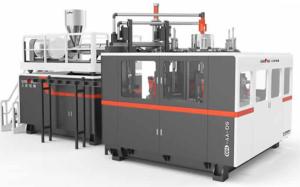China Servo Motor Blow Molding Equipment For Oil Bottle / Plastic Fuel Bottle factory