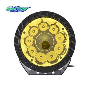 China Masters 100W 9000LM 3700-3900K Yellow Color H4 Led Working Light 7 inch Laser Spotlight XM-7IN-10P-002 factory