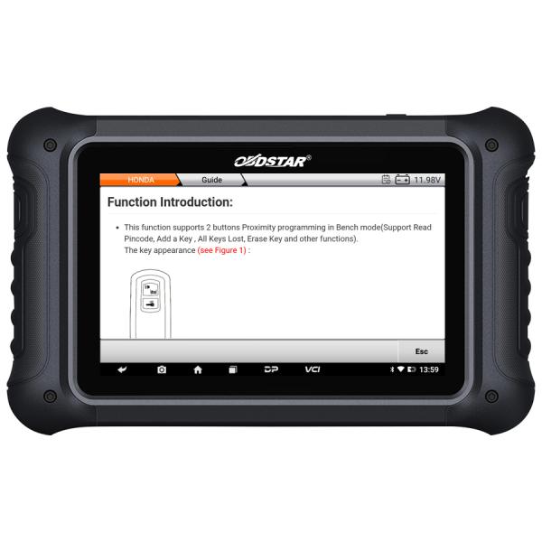 OBDSTAR MK70 Motorcycle Immobilizer Programming Device Motorcycle Key Programming and Mileage Odometer Programming Tool