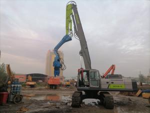 China Sheet Pile Driving Vibro Hammer For Piling Construction Projects factory