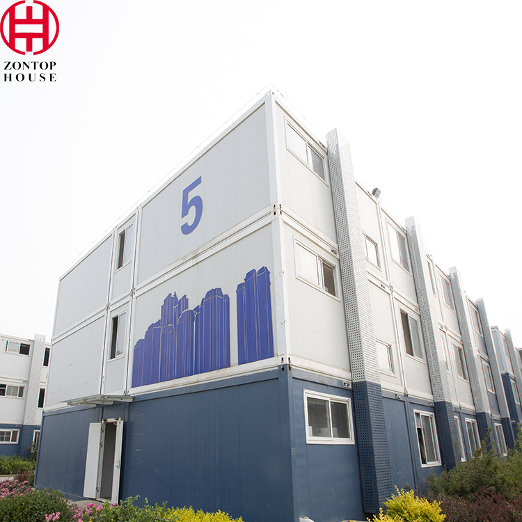 Zontop Manufactured Cheap Shipping Depot 3 Bedroom Building Stackable 20 Ft Container Houses Prefab Homes