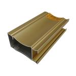 Shower Room / Kitchen Sand Golden 6m Brushed Aluminium Profiles