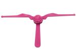 Flexible Stylish Pink Mean Caliper Permanent Makeup Painted Eyebrows Brow Buddy