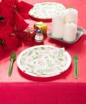 Tablecloth 5 Pack Red Disposable Rectangle Waterproof Party Plastic Table Cover