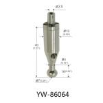 Stainless Steel Aircraft Cable Grippers With Steel Ball At End YW86062
