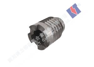 China Water Eye Tungsten Carbide Parts Cross Bonding Threaded Spray Nozzles factory