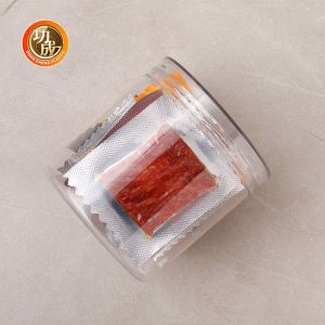 Transparent Round Pet Plastic Food Jars With Lid