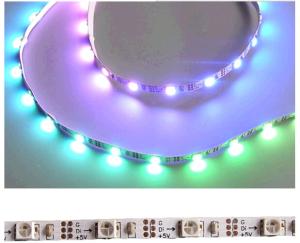 China 4MM 60 LED SK6812mini SMD3535 RGB pixel LED strip factory