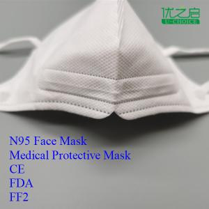 China Ear Hong / Belt Anti Virus Mask 0.5 - 10 Microns Fiber Diameter Oil Absorption factory