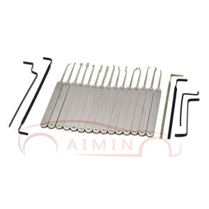 16-Piece Single Hook Key Pulling Tool Set Lock Pick Recommended by Professional