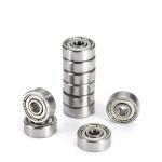 Deep Groove Roller miniature ball bearings 624ZZ 4x13x5mm For Sliding Door