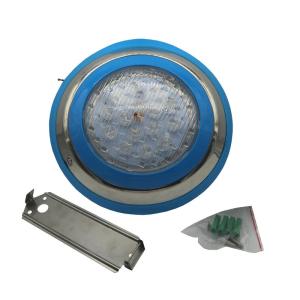 China 54W 12V IP68 RGB LED Pool Lights With Remote Synch factory
