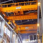 Smooth Starting Double Hoist Overhead Crane , 250t Overhead Travelling Crane