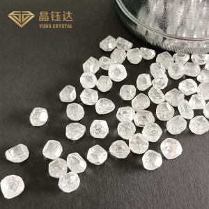 China 5.0carat DEF VS Full White HPHT Lab Grown Rough Diamond For Loose Diamond factory