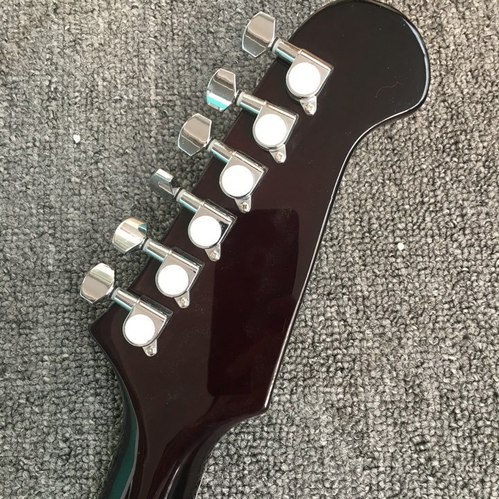 Chibson firebird electric guitar dark red finish firebird guitar free shipping honeyburst firebird guitar