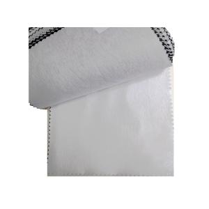 China Spunlace Nonwoven 120gsm GAOXIN 1025HF FUSING Chemical Bond Fusible Interlining Fabric factory