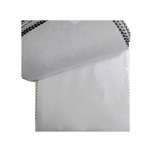 LDPE Coated Chemical Bond Non Woven Fusible Interlining Fabric with Double