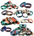 Full Color Print Festival RFID Wristbands Polyester Sublimation Bracelet