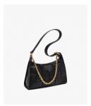 PU Women'S Trendy Niche Design Woven Bag Under The Leg PU Shoulder Bag