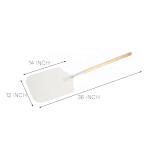 12''*14''*36'' Rectangle Wood Handle Metal Pizza Peel Aluminum Pizza Shovel 91cm
