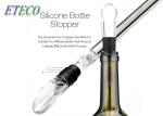 FDA Wine Chiller Stick Metal Finish Drip Free Pourer Chill Rod Style