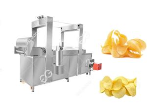 China Multifunction Potato Chips Making Plant / Henan GELGOOG Machinery Electric 200 Kg / H factory