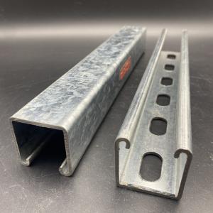 China 41x41 3m 6m Slotted Unistrut Channel factory