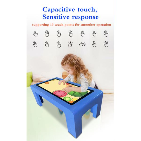 Game Advertising Exhibition LCD Touch Screen Tables Interactive Capacitive Touch Screen