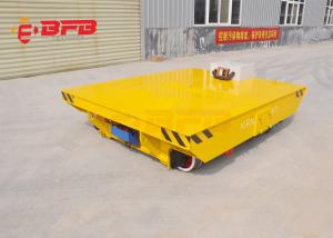 China Battery Powered Flatbed Load Transfer Trolley Steel Structure 10mt factory