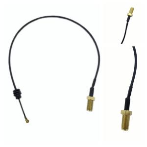 China Custom RG316 RF Cable Assembly 18mm Pixel Pitch For Telecommunication factory