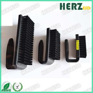Black Color Anti Static Cleaning Brush , ESD Safe Brush Various Style Available