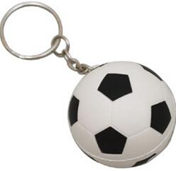 China sports ball Basketball cricket golf soccer football tennis Stress keyring customed logo factory