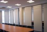 Multi Color Acoustic Material Sliding Movable Partition Walls Commercial
