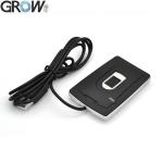 Enhanced Security USB Fingerprint Reader 1.3cm Thickness Zinc Alloy Pedestal